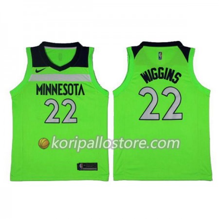 Minnesota Timberwolves Andrew Wiggins 22 Nike 2017-18 Vihreä Miesten Pelipaidat Swingman 